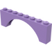 레고 미디엄 라벤더 아치 1 x 8 x 2 두꺼운 상단과 강화된 하단 (3308)