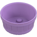 LEGO Medium Lavender Barrel 4.5 x 4.5 with Axle Hole (64951)