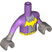 LEGO Lavanda medio Batgirl con Lavanda Traje Friends Torso (92456)