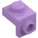 LEGO Medium Lavender Bracket 1 x 1 with 1 x 1 Plate Down (36841)