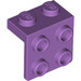 LEGO Medium Lavender Bracket 1 x 2 with 2 x 2 (21712 / 44728)