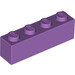 LEGO Medium Lavender Brick 1 x 4 (3010 / 6146)