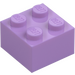 LEGO Medium Lavender Brick 2 x 2 (3003 / 6223)