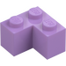 LEGO Medium Lavender Brick 2 x 2 Corner (2357)