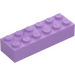 LEGO Medium Lavendel Kloss 2 x 6 (2456 / 44237)