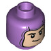 LEGO Medium Lavender Buzz Lightyear Minifigure Head (Recessed Solid Stud) (77946 / 93371)