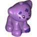 LEGO Medium Lavender Dog (Sitting) with Dark Purple Spots (69901 / 72461)