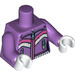 LEGO Medium Lavender Downhill Skier Torso (973 / 88585)