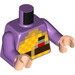 LEGO Medium Lavender End Warrior Minifig Torso (973 / 76382)