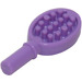 LEGO Mittlerer Lavendel Hairbrush mit Herz (93080)