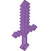 LEGO Mittlerer Lavendel Minecraft Schwert (18787)