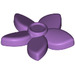 LEGO Medium Lavender Minifig Flower with Small Pin (18853)