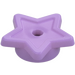 LEGO Medium Lavender Plate 1 x 1 Round with Star (11609 / 28619)