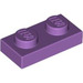 LEGO Medium Lavendel Plaat 1 x 2 (3023)