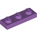 LEGO Medium Lavender Plate 1 x 3 (3623)