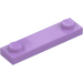 LEGO Medium Lavender Plate 1 x 4 with Two Studs without Groove (92593)