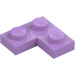 LEGO Medium Lavender Plate 2 x 2 Corner (2420)