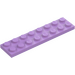 LEGO Medium Lavender Plate 2 x 8 (3034)