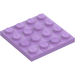 LEGO Medium Lavender Plate 4 x 4 (3031)