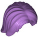 LEGO Medium lavendel Schouder Length Tousled Haar met Midden Parting (88283)
