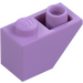 LEGO Medium Lavender Slope 1 x 2 (45°) Inverted (3665)