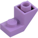LEGO Medium Lavender Slope 1 x 2 (45°) Inverted with Plate (2310)