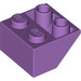 LEGO Medium Lavender Slope 2 x 2 (45°) Inverted with Flat Spacer Underneath (3660)