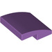 LEGO Medium Lavender Slope 2 x 2 Curved (15068)