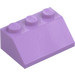 LEGO Medium Lavender Slope 2 x 3 (45°) (3038)