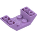 LEGO Medium Lavender Slope 2 x 4 (45°) Double Inverted with Open Center (4871)