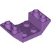 LEGO Medium Lavender Slope 2 x 4 (45°) Double Inverted with Open Center (4871)