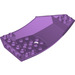 LEGO Mittlerer Lavendel Steigung 2 x 6 x 10 Gebogen Invertiert (47406)