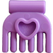 LEGO Mittlerer Lavendel Klein Comb mit Herz