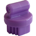 LEGO Medium Lavender Small Round Grooming Brush (92355)