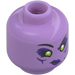 LEGO Medium Lavender Spider Queen Minifigure Head (Safety Stud) (3274 / 105628)