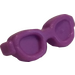 LEGO Mittlerer Lavendel Sonnenbrille - Oval (93080)