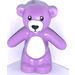 LEGO Medium Lavender Teddy Bear with White Muzzle and Stomach (43312 / 98382)