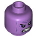 LEGO Medium Lavender Thanos Minifigure Head (Recessed Solid Stud) (3626 / 82277)