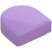 LEGO Medium Lavender Tile 1 x 1 Half Oval (24246 / 35399)