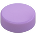 LEGO Medium Lavender Tile 1 x 1 Round (98138)