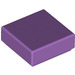 LEGO Medium Lavender Tile 1 x 1 with Groove (3070 / 30039)
