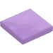 LEGO Medium Lavender Tile 2 x 2 with Groove (3068)