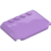 LEGO Medium Lavender Wedge 4 x 6 Curved (52031)