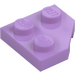 LEGO Medium Lavender Wedge Plate 2 x 2 Cut Corner (26601)