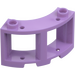 LEGO Medium Lavender Window Frame 3 x 3 Curved (73878)