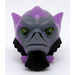 LEGO Medium Lavender Zeb Orrelios Head (18416)