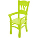 LEGO Medium Lime Dining Table Chair (6925)