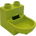 LEGO Mittlerer Kalk Duplo Toilet (4911)