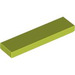 LEGO Medium Lime Tile 1 x 4 (2431)