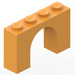 LEGO Medium Orange Arch 1 x 4 x 2 (6182)